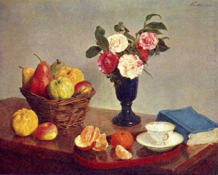 Still Life,, Henri Fantin-Latour